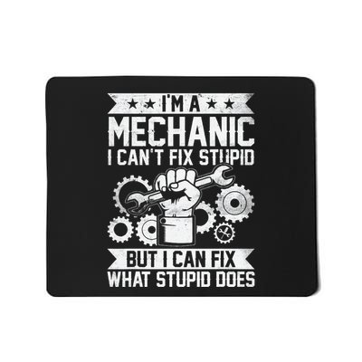 Car Mechanic Engineer Auto Mechanic Mousepad