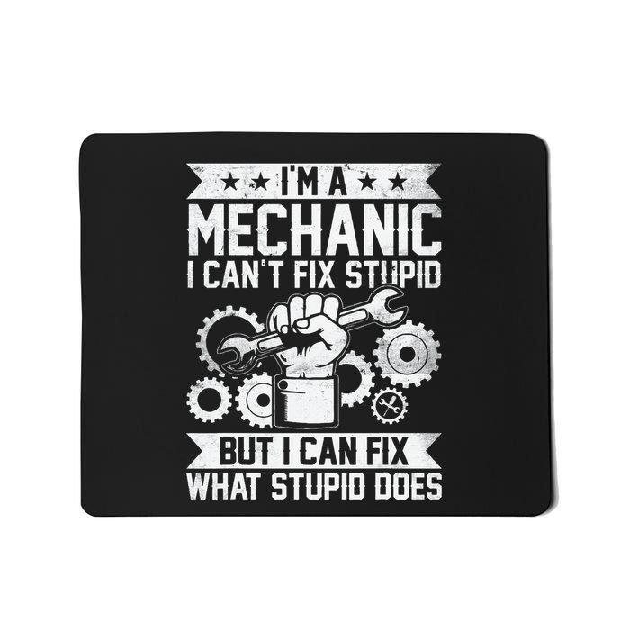 Car Mechanic Engineer Auto Mechanic Mousepad