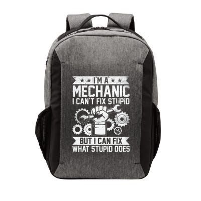 Car Mechanic Engineer Auto Mechanic Vector Backpack