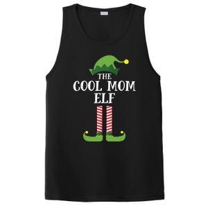 Cool Mom Elf Matching Family Group Christmas Party PosiCharge Competitor Tank