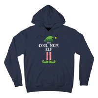 Cool Mom Elf Matching Family Group Christmas Party Hoodie