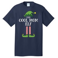 Cool Mom Elf Matching Family Group Christmas Party Tall T-Shirt