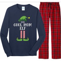 Cool Mom Elf Matching Family Group Christmas Party Long Sleeve Pajama Set