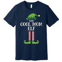 Cool Mom Elf Matching Family Group Christmas Party Premium T-Shirt