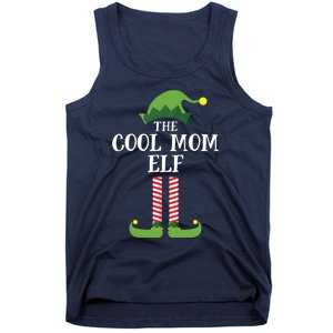 Cool Mom Elf Matching Family Group Christmas Party Tank Top