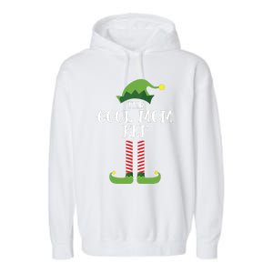 Cool Mom Elf Matching Family Group Christmas Party Garment-Dyed Fleece Hoodie