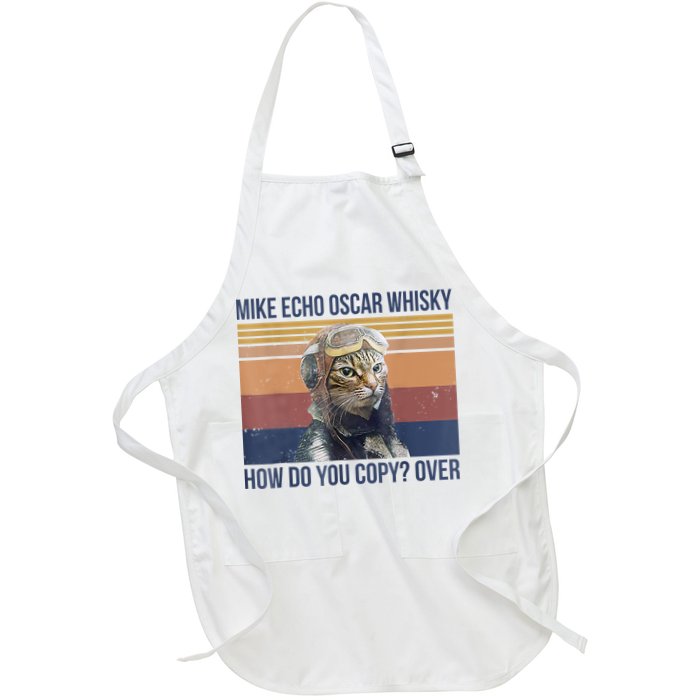 Cat Mike Echo Oscar Whisky How Do You Copy Over Vintage Full-Length Apron With Pockets
