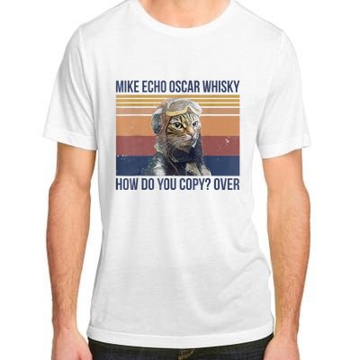 Cat Mike Echo Oscar Whisky How Do You Copy Over Vintage Adult ChromaSoft Performance T-Shirt