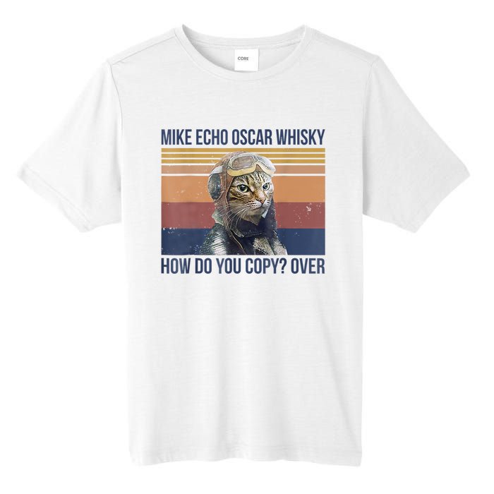 Cat Mike Echo Oscar Whisky How Do You Copy Over Vintage Tall Fusion ChromaSoft Performance T-Shirt