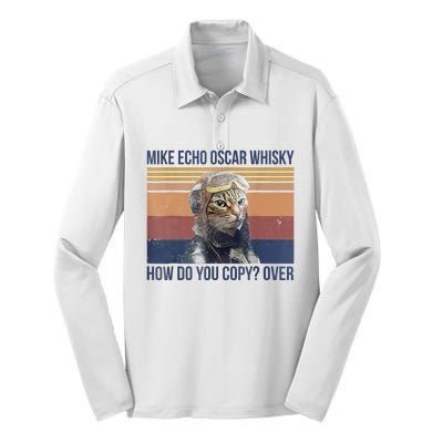 Cat Mike Echo Oscar Whisky How Do You Copy Over Vintage Silk Touch Performance Long Sleeve Polo