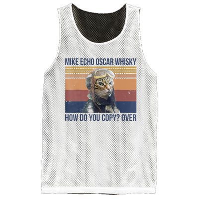 Cat Mike Echo Oscar Whisky How Do You Copy Over Vintage Mesh Reversible Basketball Jersey Tank