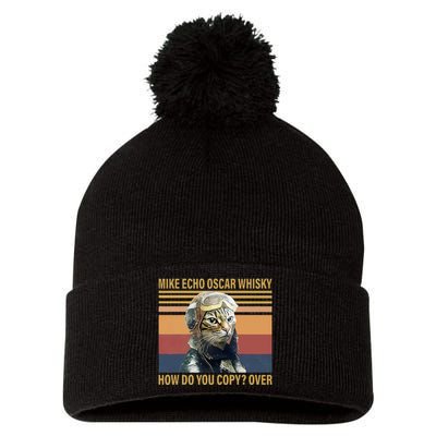 Cat Mike Echo Oscar Whisky How Do You Copy Over Vintage Pom Pom 12in Knit Beanie