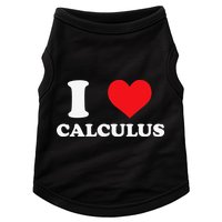 Calculus Mathematics Equation Calculations I Love Calculus Doggie Tank