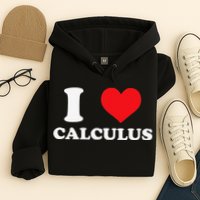 Calculus Mathematics Equation Calculations I Love Calculus Hoodie