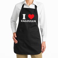 Calculus Mathematics Equation Calculations I Love Calculus Apron