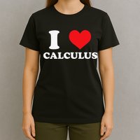 Calculus Mathematics Equation Calculations I Love Calculus T-Shirt