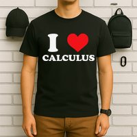 Calculus Mathematics Equation Calculations I Love Calculus T-Shirt