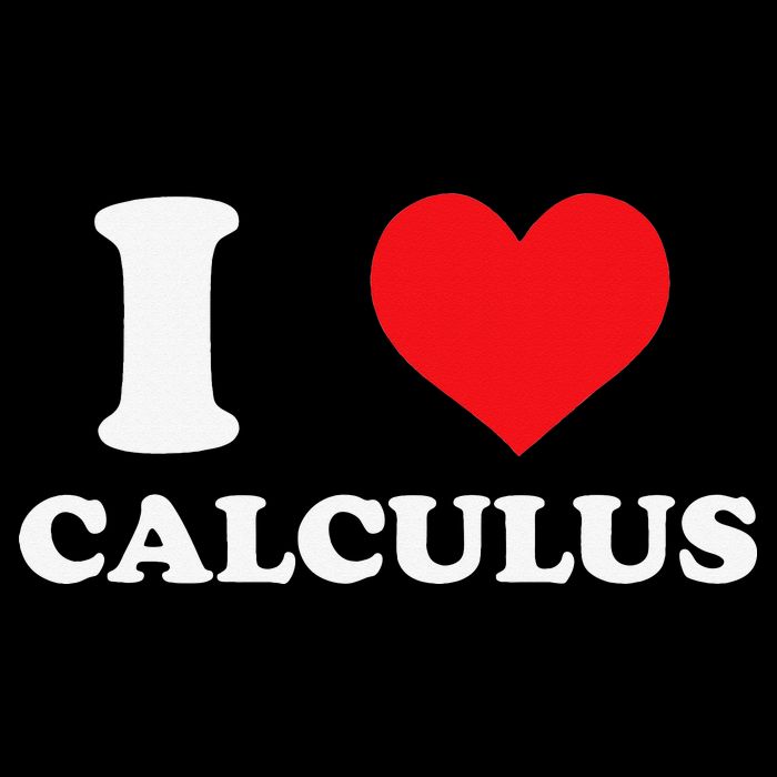 Calculus Mathematics Equation Calculations I Love Calculus Backpack