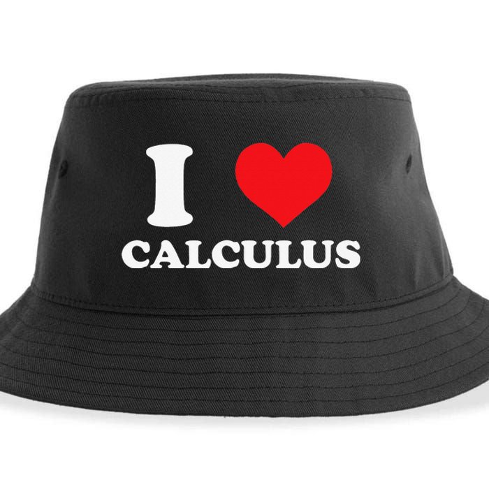 Calculus Mathematics Equation Calculations I Love Calculus Sustainable Bucket Hat