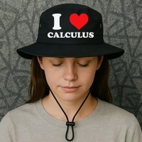 Calculus Mathematics Equation Calculations I Love Calculus Bucket Hat