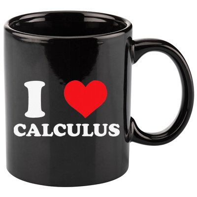 Calculus Mathematics Equation Calculations I Love Calculus 11oz C Handle Ceramic Mug