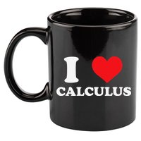 Calculus Mathematics Equation Calculations I Love Calculus 11oz C Handle Ceramic Mug