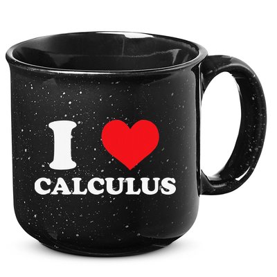 Calculus Mathematics Equation Calculations I Love Calculus 15oz Campfire Ceramic Mug