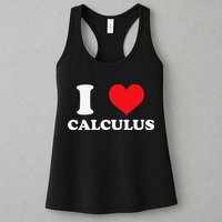 Calculus Mathematics Equation Calculations I Love Calculus Womens Tank Top