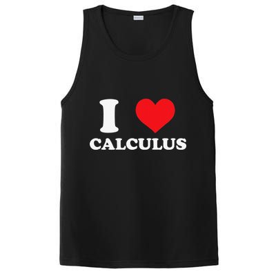 Calculus Mathematics Equation Calculations I Love Calculus PosiCharge Competitor Tank
