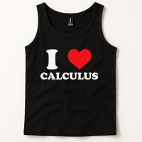Calculus Mathematics Equation Calculations I Love Calculus Tank Top