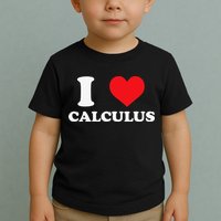 Calculus Mathematics Equation Calculations I Love Calculus Toddler T-Shirt