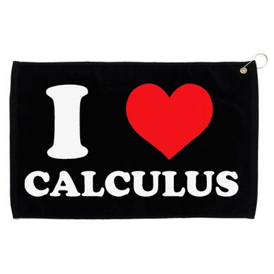 Calculus Mathematics Equation Calculations I Love Calculus Grommeted Golf Towel
