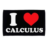 Calculus Mathematics Equation Calculations I Love Calculus Microfiber Hand Towel