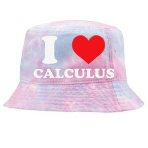 Calculus Mathematics Equation Calculations I Love Calculus Tie-Dyed Bucket Hat