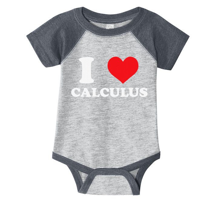 Calculus Mathematics Equation Calculations I Love Calculus Infant Baby Jersey Bodysuit