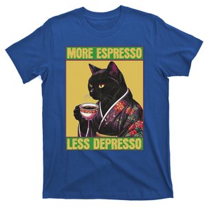 Cat More Espresso Less Depresso T-Shirt