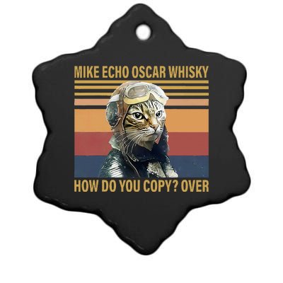 Cat Mike Echo Oscar Whisky How Do You Copy Over Vintage Ceramic Star Ornament