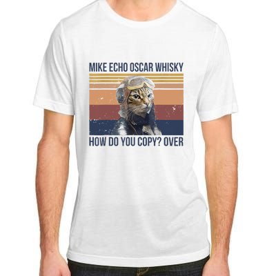 Cat Mike Echo Oscar Whisky How Do You Copy Over Vintage Adult ChromaSoft Performance T-Shirt