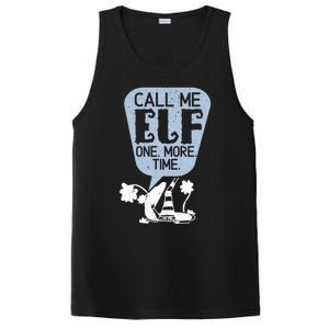 Call Me Elf Lover Dwarf Elves Holidays Christmas Funny Gift PosiCharge Competitor Tank