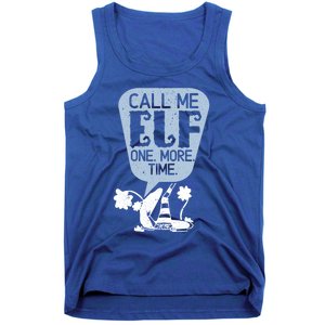 Call Me Elf Lover Dwarf Elves Holidays Christmas Funny Gift Tank Top