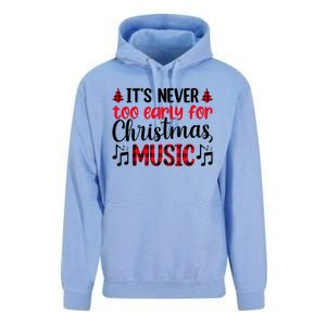 Christmas Music Enthusiast Graphic Unisex Surf Hoodie