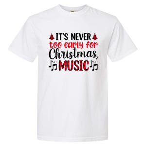 Christmas Music Enthusiast Graphic Garment-Dyed Heavyweight T-Shirt