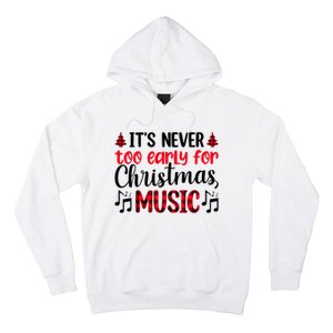 Christmas Music Enthusiast Graphic Hoodie