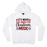 Christmas Music Enthusiast Graphic Hoodie