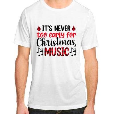 Christmas Music Enthusiast Graphic Adult ChromaSoft Performance T-Shirt