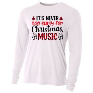 Christmas Music Enthusiast Graphic Cooling Performance Long Sleeve Crew