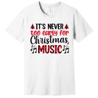 Christmas Music Enthusiast Graphic Premium T-Shirt