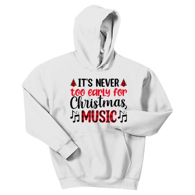 Christmas Music Enthusiast Graphic Kids Hoodie