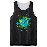 Cute Mother Earth Day Save Our Planet Mesh Reversible Basketball Jersey Tank