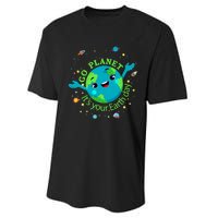 Cute Mother Earth Day Save Our Planet Performance Sprint T-Shirt